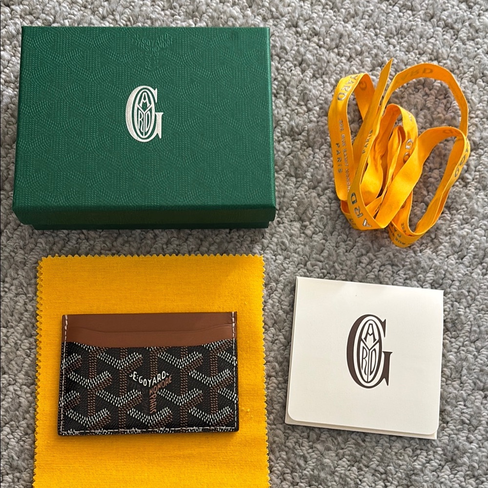 Goyard saint sulpice card wallet